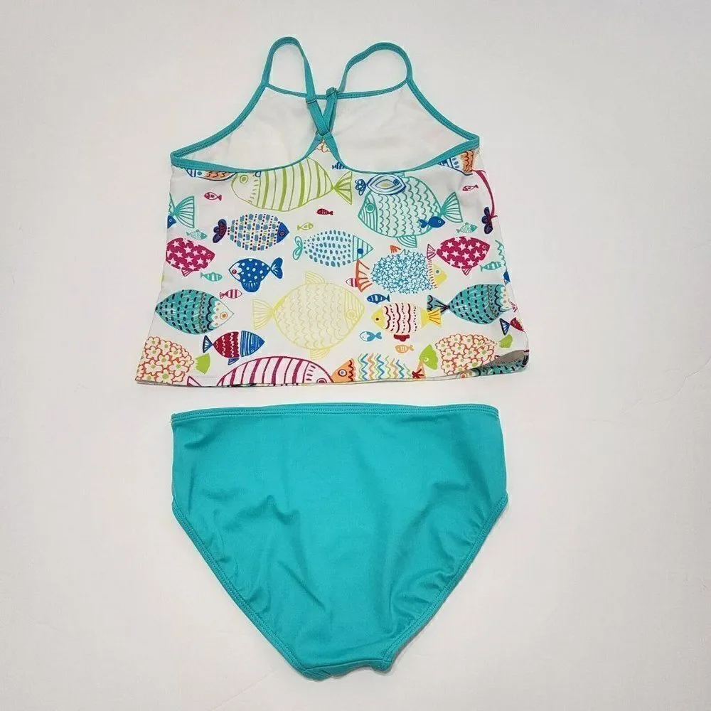 3 GIRLS Swimsuits - Size‎ 14/14+/14+ Op, Lands' end - Turquoise
